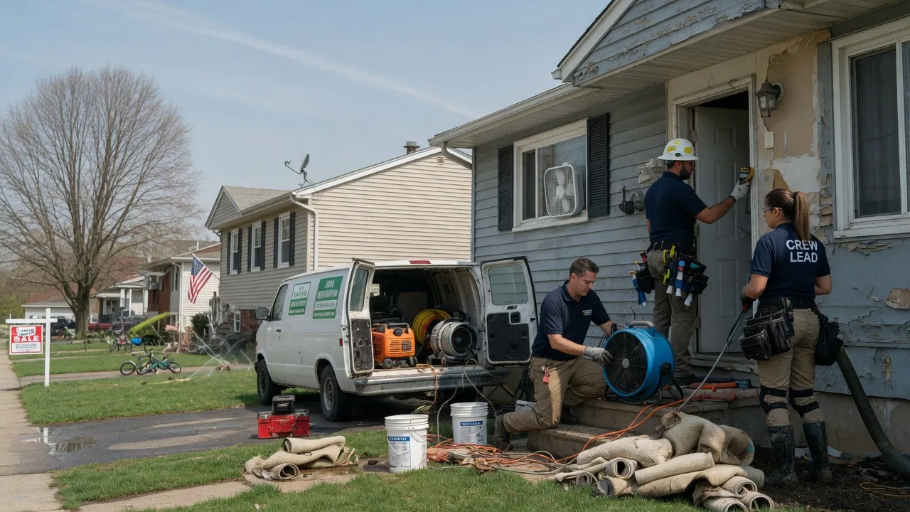 Flood Cleanup in Friendswood, TX near me